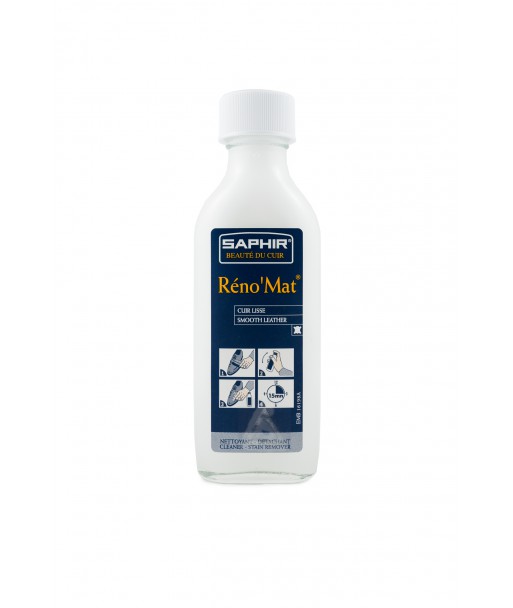 Saphir Renomat 100 Ml – Nettoyant & Préparateur Cuir Lisse De Qualité Professionnelle