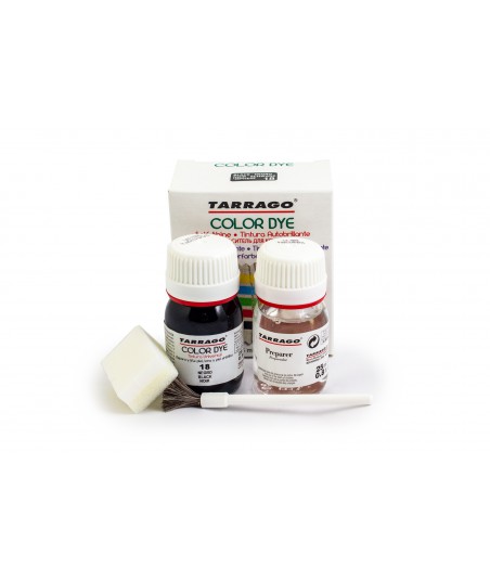 TARRAGO Color Dye Double 25ml+25ml - Farba / lakier do skór + Preparer