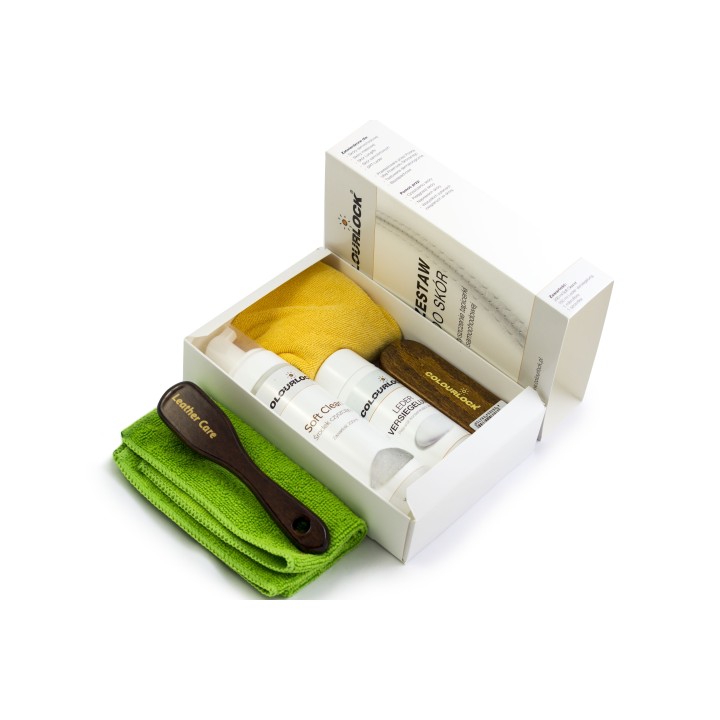 Colourlock Soft Cleaner Kit - Zestaw do czyszczenia i impregnacji skóry