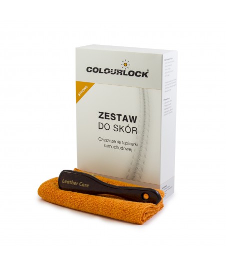 Colourlock Strong Cleaner Kit - Zestaw do czyszczenia i impregnacji skóry