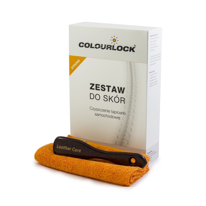 Colourlock Strong Cleaner Kit - Zestaw do czyszczenia i impregnacji skóry
