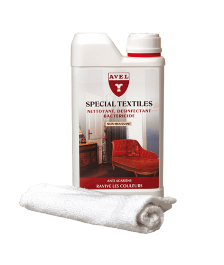 AVEL LTHR Special Textiles & Alcantara Cleaner 500ml + Glove - płyn do czyszczenia alcantary i tkanin + rękawica czyszcząca