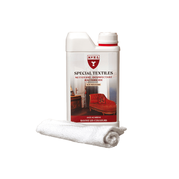 AVEL LTHR Special Textiles & Alcantara Cleaner 500ml + Glove - płyn do czyszczenia alcantary i tkanin + rękawica czyszcząca