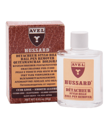 AVEL Hussard Stain Remover Ball-Point Ink 30ml - Silny odplamiacz do usuwania zabrudzeń z długopisów i piór