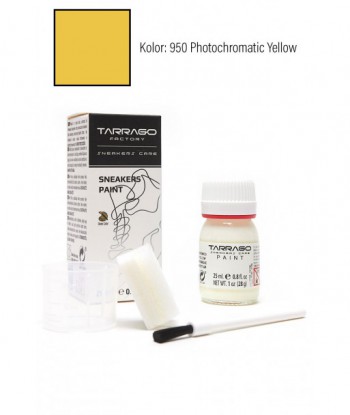 Farba do butów - Tarrago Sneakers Paint 950. Photocromic Yellow, 25ml