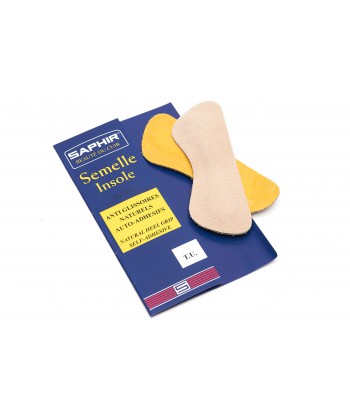 SAPHIR BDC Insoles Heel Grips Natural 3cm - Samoprzylepne zamszowe...