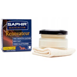 Saphir Renovateur 50 ml - Krem renowacyjny do skór gładkich