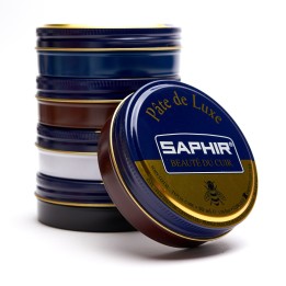 Pasta woskowa do skór - Saphir Pate de Luxe 50ml (kolory)