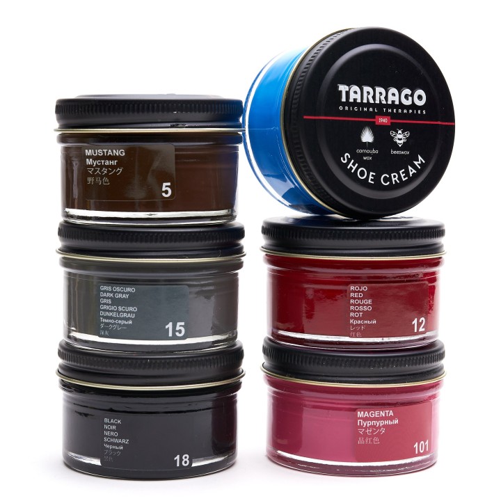 Krem barwiący do skór - Tarrago Shoe Cream 50ml