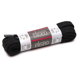 Sznurowadła czarne, płaskie do sneakersów 150cm