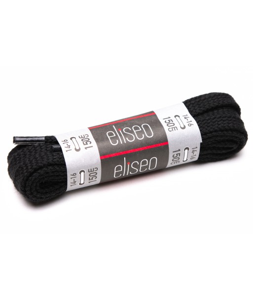 Sznurowadła czarne, płaskie do sneakersów 150cm Sznurowadła czarne, płaskie do sneakersów 150cm