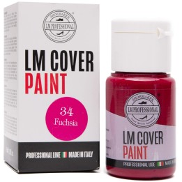 LM Professional Cover Pain - Farba do customizacji sneakersów 34. Fuksja