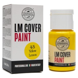LM Professional Cover Pain - Farba do customizacji sneakersów 45. Cytrynowy