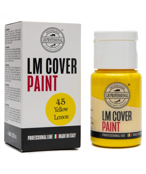 LM Professional Cover Pain - Farba do customizacji sneakersów 45. Cytrynowy LM Professional Cover Pain - Farba do customizacji sneakersów 45. Cytrynowy
