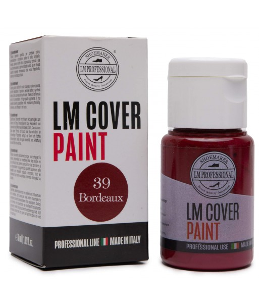 LM Professional Cover Paint - Farba do customizacji sneakersów 39. Bordowy LM Professional Cover Paint - Farba do customizacji sneakersów 39. Bordowy