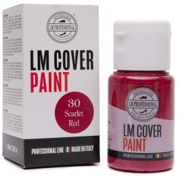 LM Professional Cover Paint - Farba do customizacji sneakersów 30. Szkarłatny Czerwony
