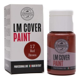 LM Professional Cover Paint - Farba do customizacji sneakersów 17. Czerwony Brąz