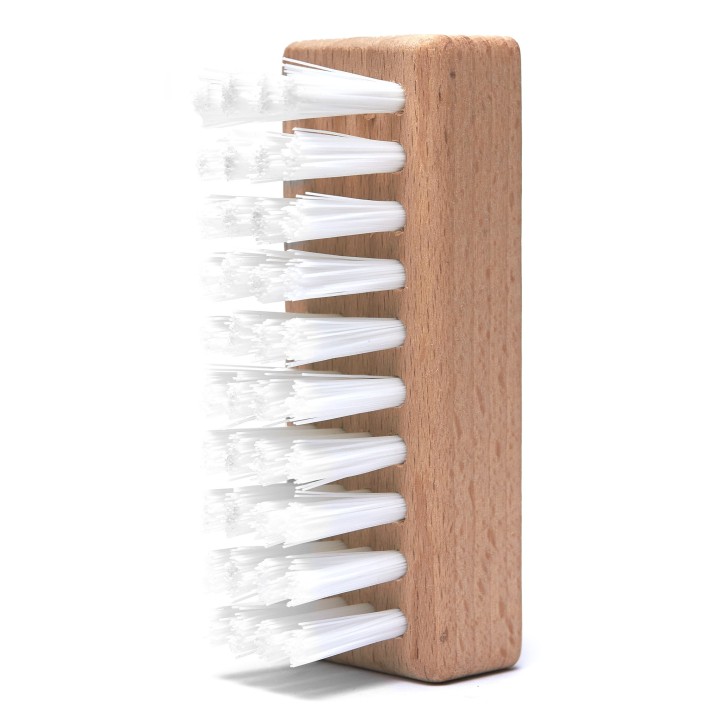 Delikatna szczotka do butów typu sneakers - LeatherCare Sneakers White Brush