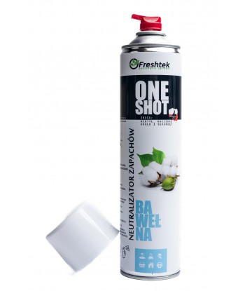 Freshtek One Shot Bawełna 600ml - Neutralizator Zapachu