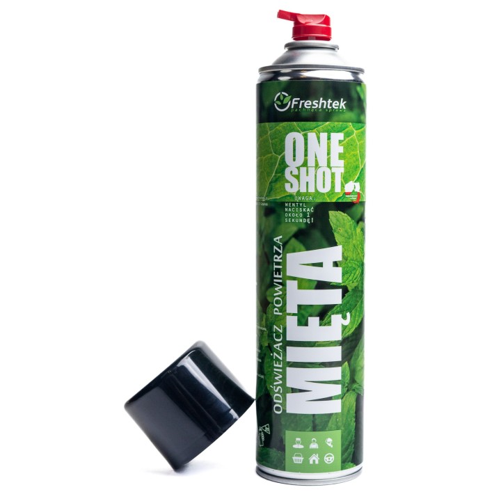 Freshtek One Shot Mięta 600ml - Odświeżacz powietrza